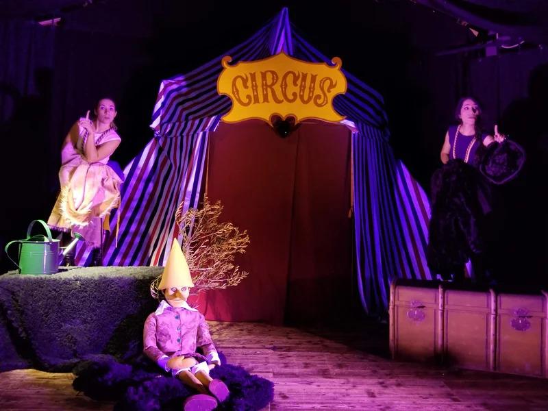 Circus Pinocchio - Spettacolo teatrale con attori e pupazzi per bambini dai 3 anni in su