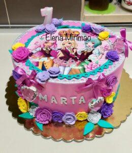 Fake cake per compleanno realizzata da Elena Mirimao